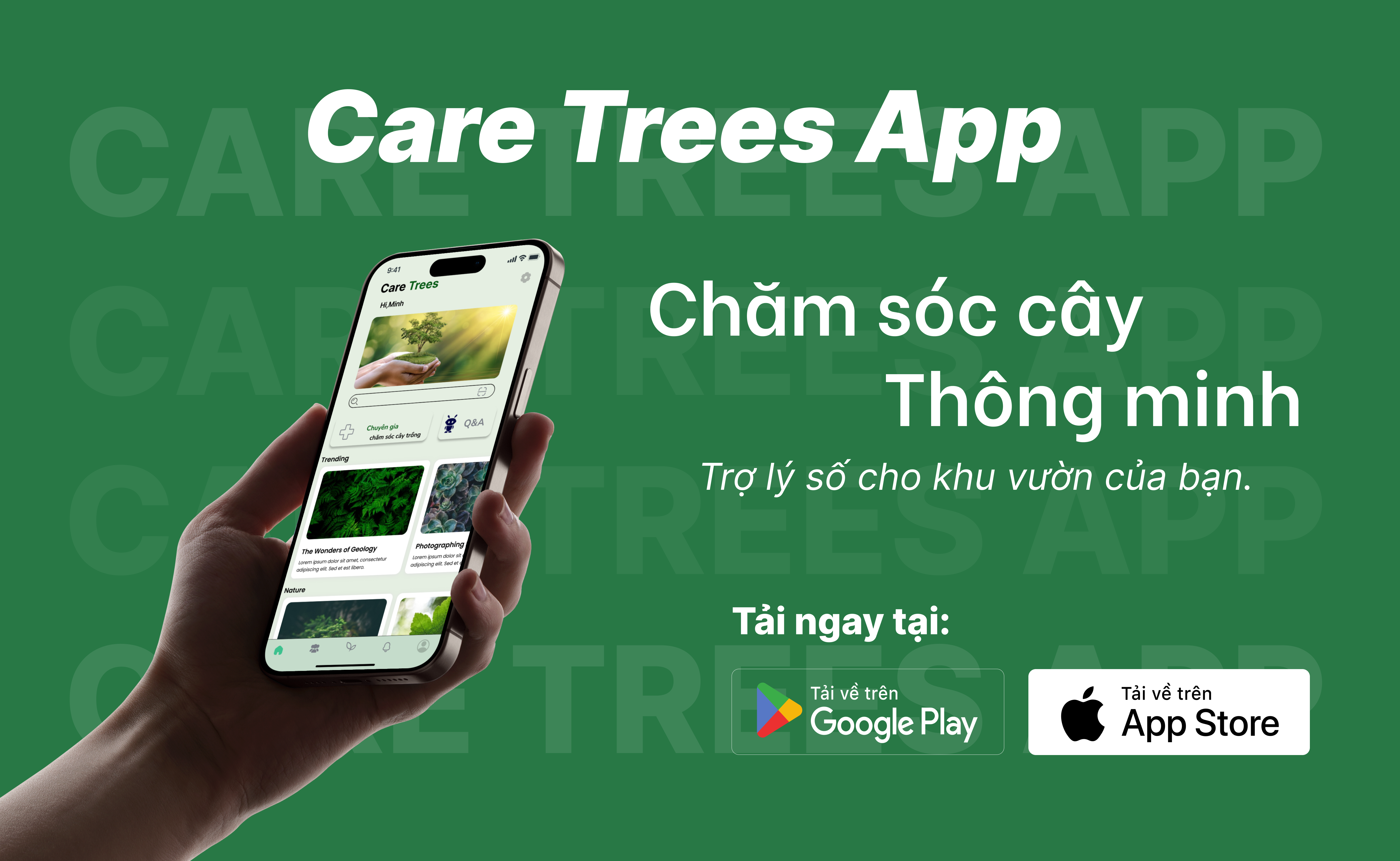Care Trees Mobile App UI Design